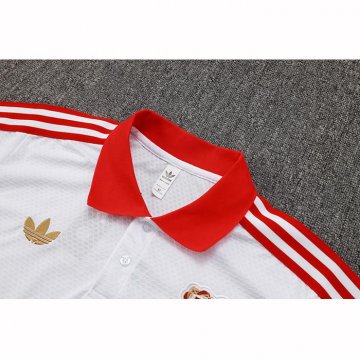 Conjunto Polo del Bayern Munich 125 Aniversario 25-26 Blanco