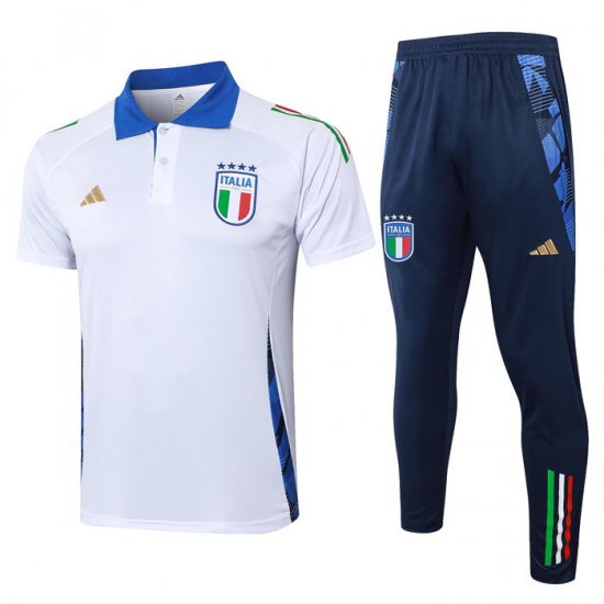 Conjunto Polo del Italia 24-25 Blanco - Haga un click en la imagen para cerrar