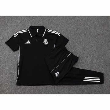 Conjunto Polo del Real Madrid 25-26 Negro