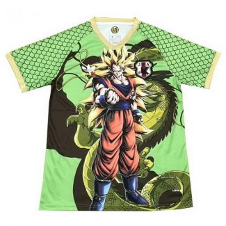 Tailandia Camiseta Japon Dragon Ball 24-25 Verde