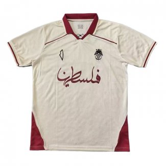 Tailandia Camiseta Palestina Special 25-26 Blanco Rojo