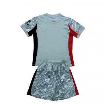 Camiseta AC Milan Portero Nino 25-26 Azul