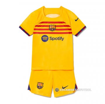 Camiseta Barcelona Cuarto Nino 22-23