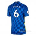 Camiseta Chelsea Jugador T.Silva Primera 21-22