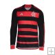 Camiseta Flamengo 1ª Manga Larga 2024