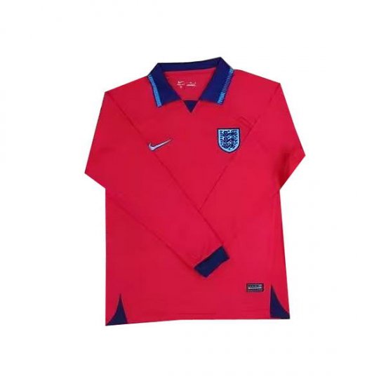Camiseta Inglaterra 2ª Manga Larga 2022 - Haga un click en la imagen para cerrar