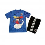 Camiseta Japon Dragon Ball Nino 2025 Azul