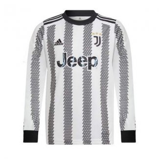Camiseta Juventus 1ª Manga Larga 22-23