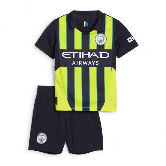 Camiseta Manchester City 2ª Nino 24-25 - Haga un click en la imagen para cerrar