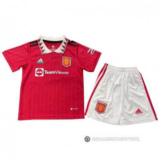 Camiseta Manchester United 1ª Nino 22-23