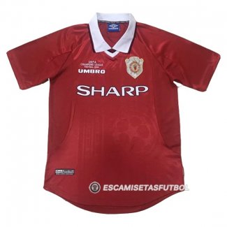 Camiseta Manchester United 1ª Retro 1999-2000