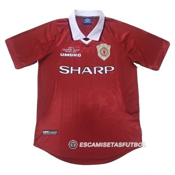 Camiseta Manchester United 1ª Retro 1999-2000