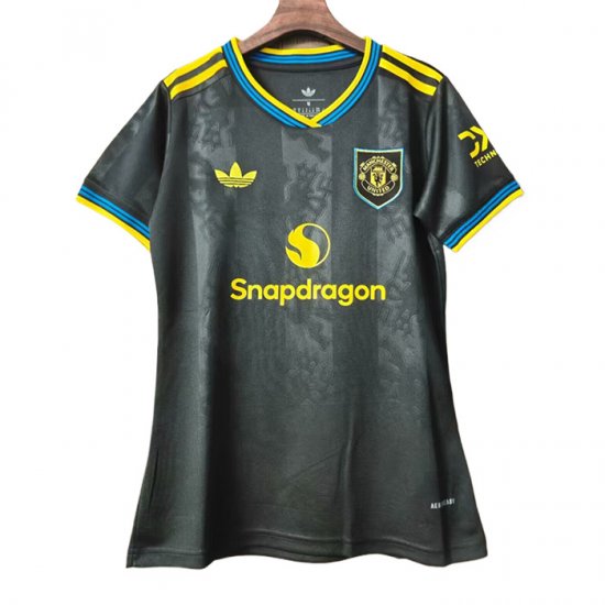 Camiseta Manchester United 3ª Mujer 25-26 - Haga un click en la imagen para cerrar