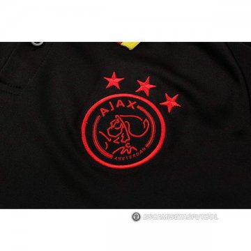 Camiseta Polo del Ajax 22-23 Negro