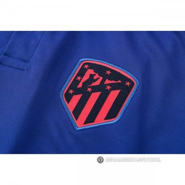 Camiseta Polo del Atletico Madrid 22-23 Azul