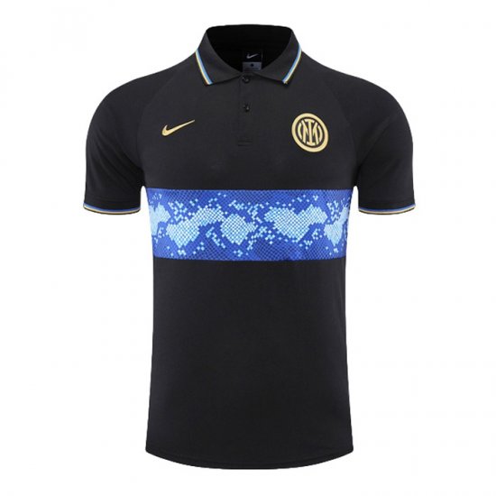 Camiseta Polo del Inter Milan 22-23 Negro y Azul - Haga un click en la imagen para cerrar