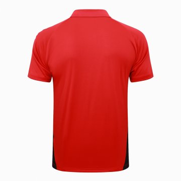 Camiseta Polo del Manchester United 24-25 Rojo