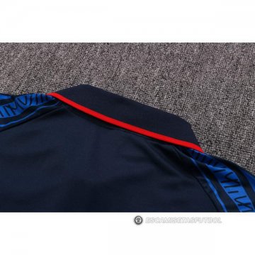 Camiseta Polo del Paises Bajos 22-23 Azul