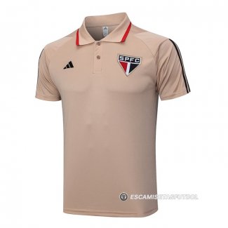 Camiseta Polo del Sao Paulo 23-24 Amarillo