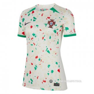 Camiseta Portugal 2ª Mujer 2023