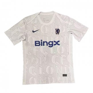 Camiseta Pre Partido del Chelsea 25-26 Blanco