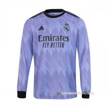 Camiseta Real Madrid 2ª Manga Larga 22-23
