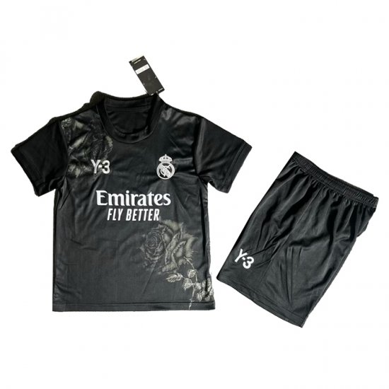 Camiseta Real Madrid Y-3 Nino 2024 Negro - Haga un click en la imagen para cerrar