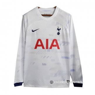 Camiseta Tottenham Hotspur 1ª Manga Larga 23-24