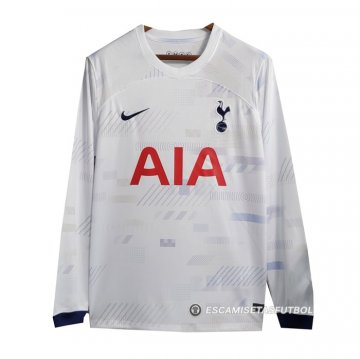 Camiseta Tottenham Hotspur 1ª Manga Larga 23-24