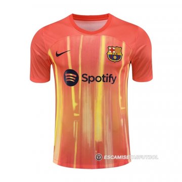 Camiseta de Entrenamiento Barcelona 23-24 Naranja