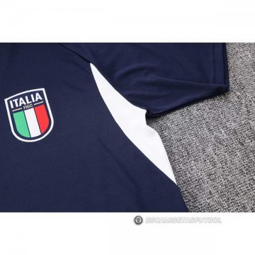 Camiseta de Entrenamiento Italia 23-24 Azul