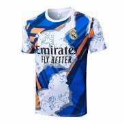 Camiseta de Entrenamiento Real Madrid 25-26 Blanco Azul