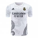 Camiseta de Entrenamiento Real Madrid Dragon 24-25 Blanco