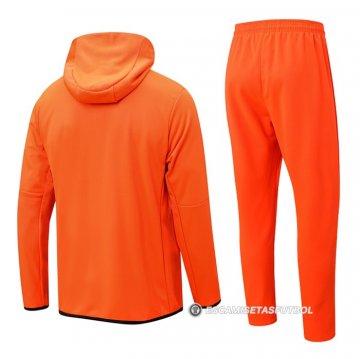 Chandal con Capucha del Atletico Madrid 22-23 Naranja