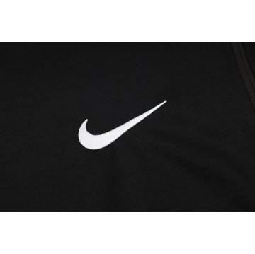 Chandal con Capucha del Barcelona 24-25 Negro
