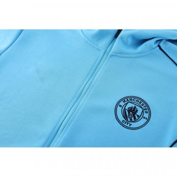 Chandal con Capucha del Manchester City 2024-25 Azul