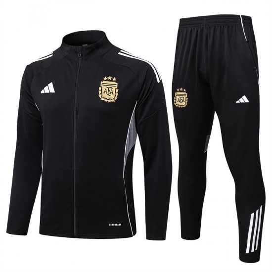 Chandal de Chaqueta del Argentina 25-26 Negro - Haga un click en la imagen para cerrar