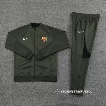 Chandal de Chaqueta del Barcelona 2023-24 Verde