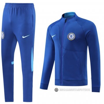 Chandal de Chaqueta del Chelsea 22-23 Azul