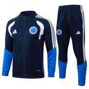 Chandal de Chaqueta del Cruzeiro Nino 25-26 Azul