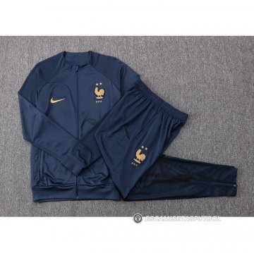 Chandal de Chaqueta del Francia 2022-2023 Azul