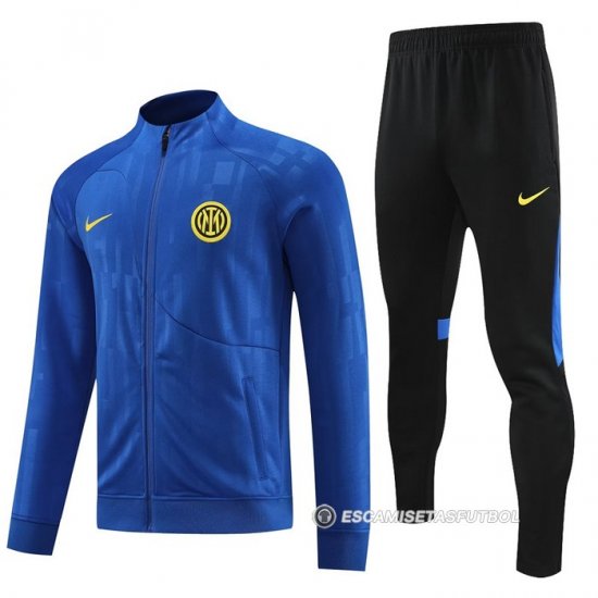 Chandal de Chaqueta del Inter Milan 23-24 Azul - Haga un click en la imagen para cerrar