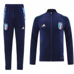 Chandal de Chaqueta del Italia 24-25 Azul