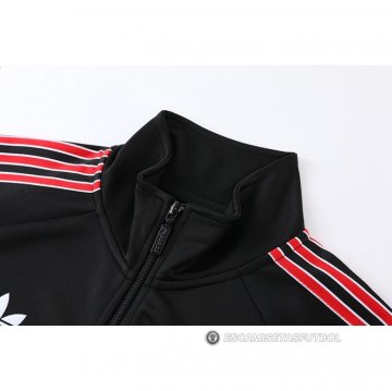 Chandal de Chaqueta del Manchester United 2022-2023 Negro