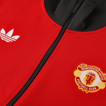Chandal de Chaqueta del Manchester United 2024-2025 Rojo
