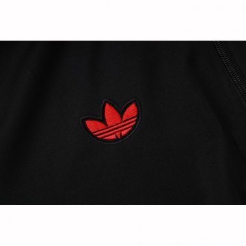 Chandal de Chaqueta del Manchester United Nino 25-26 Negro