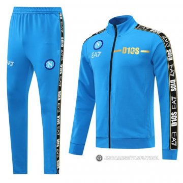 Chandal de Chaqueta del Napoli 2022-23 Azul