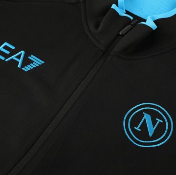 Chandal de Chaqueta del Napoli 23-24 Negro