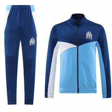 Chandal de Chaqueta del Olympique Marsella 24-25 Azul