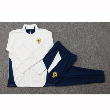 Chandal de Chaqueta del Portugal 25-26 Blanco